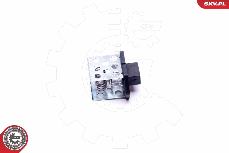 Resistor, interior blower
